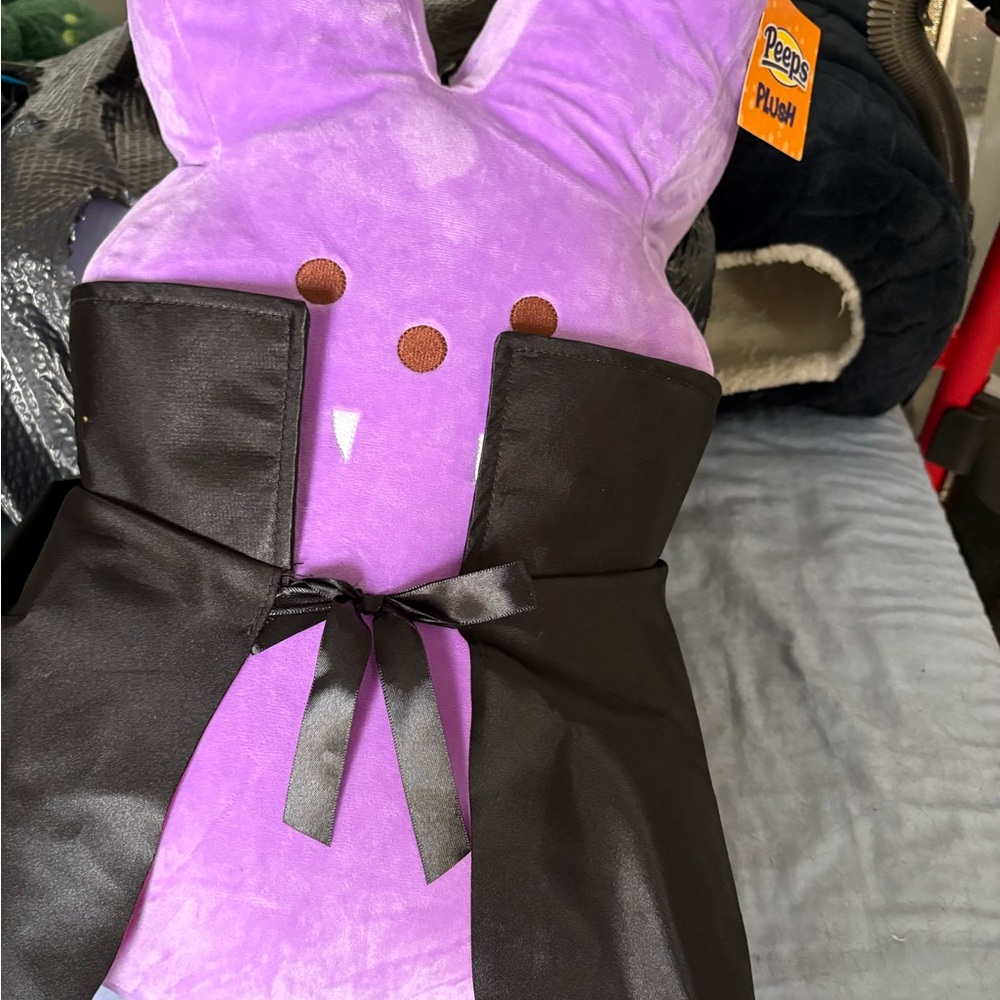 Peeps Plush Purple Vampire Bunny Costume for Kids